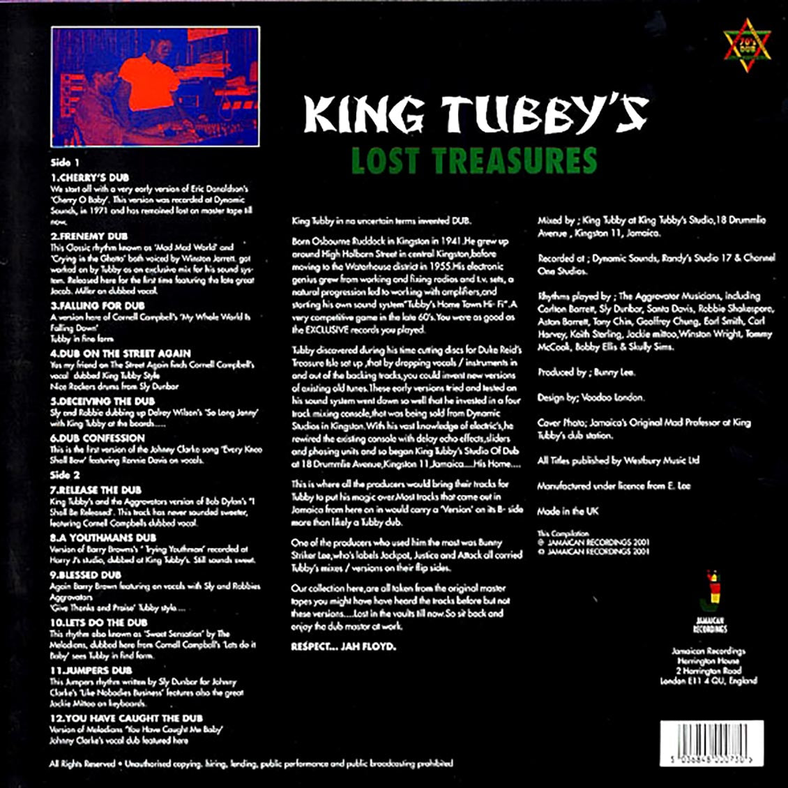 King Tubby - Lost Treasures (180g)