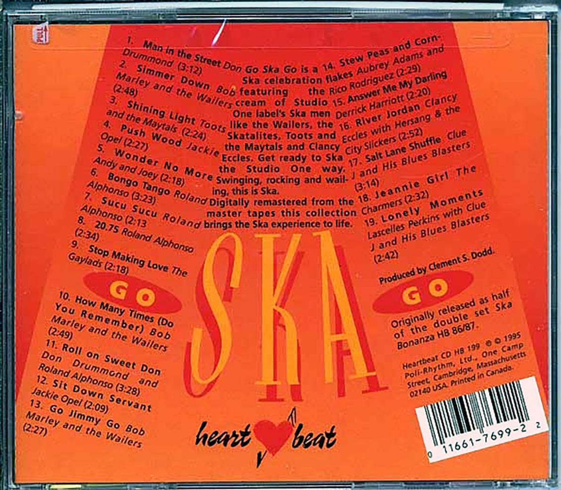 Don Drummond, Roland Alphonso, Derrick Harriott, Etc. - Go Ska Go (marked/ltd stock)