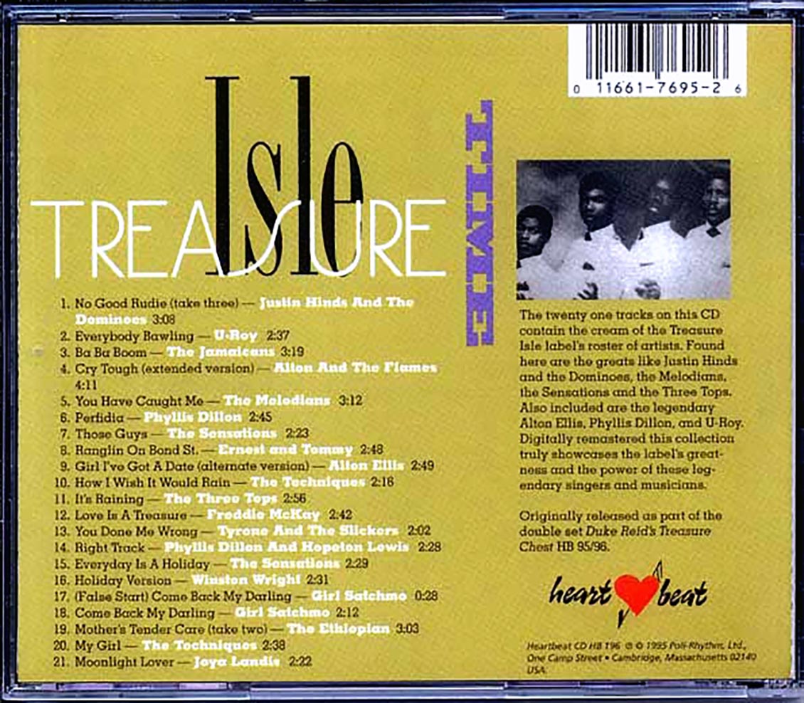 Alton Ellis, The Ethiopians, Phyllis Dillon, Justin Hinds, Etc. - Treasure Isle Time (21 tracks) (marked/ltd stock)