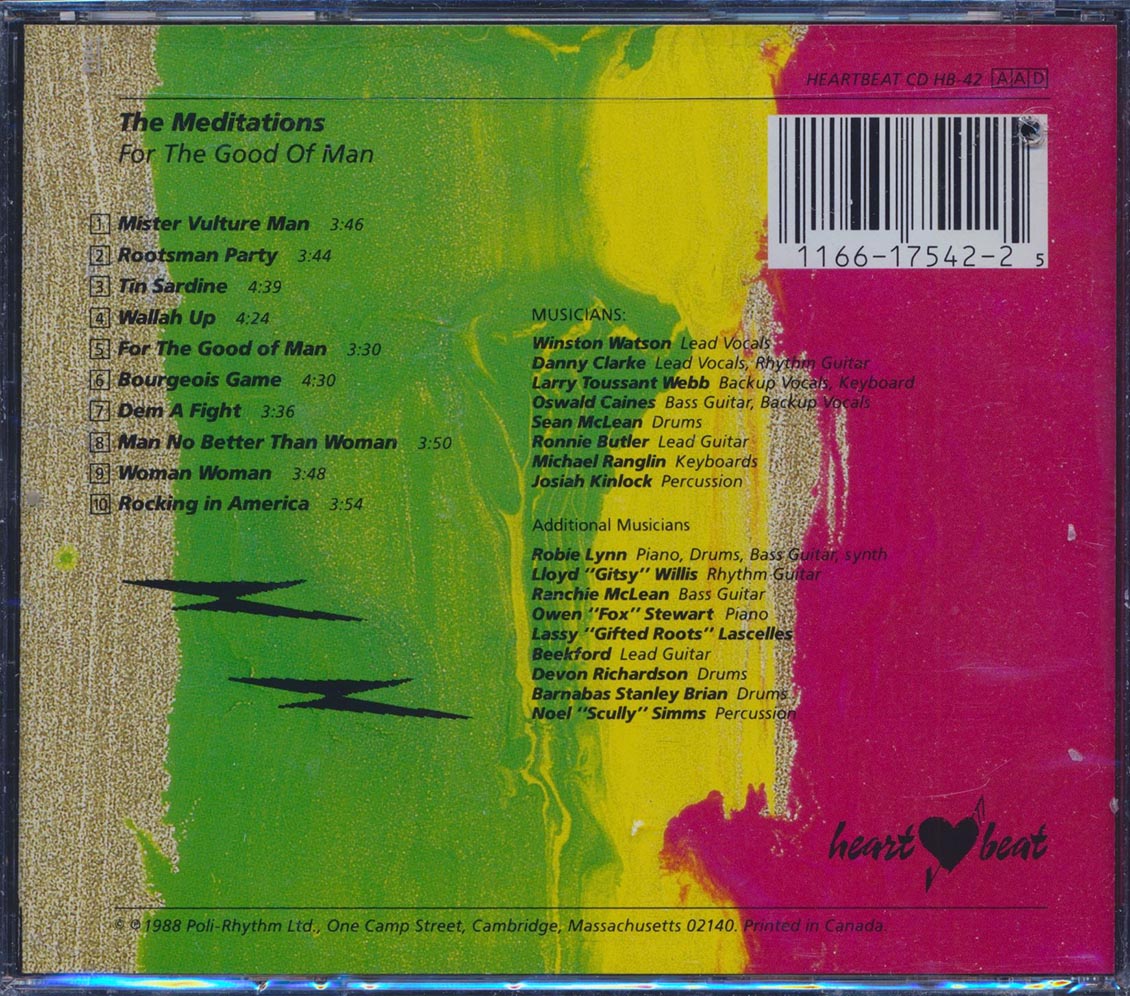 Meditations - For The Good Of Man (marked/ltd stock)