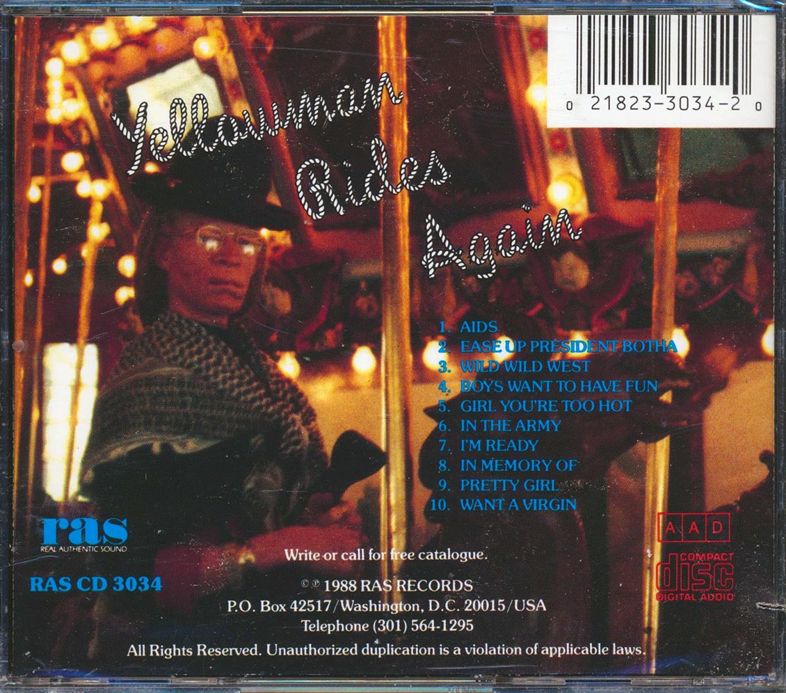 Yellowman - Yellowman Rides Again