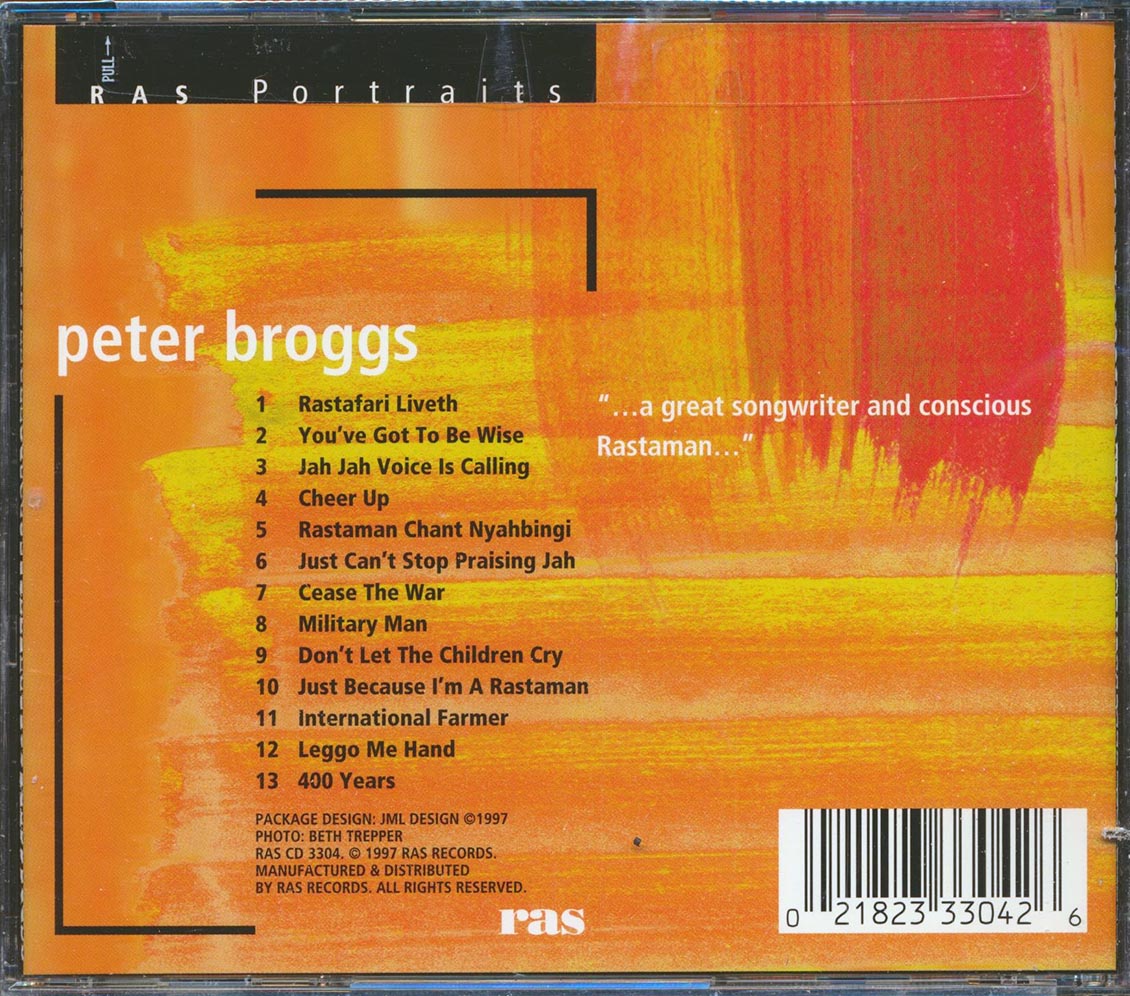 Peter Broggs - Ras Portraits (marked/ltd stock)