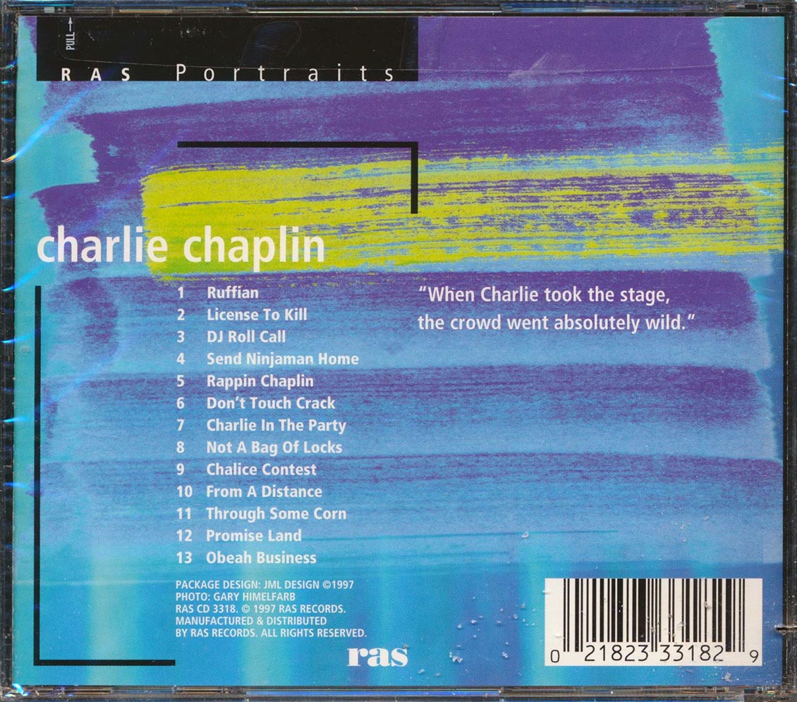 Charlie Chaplin - Ras Portraits (marked/ltd stock)