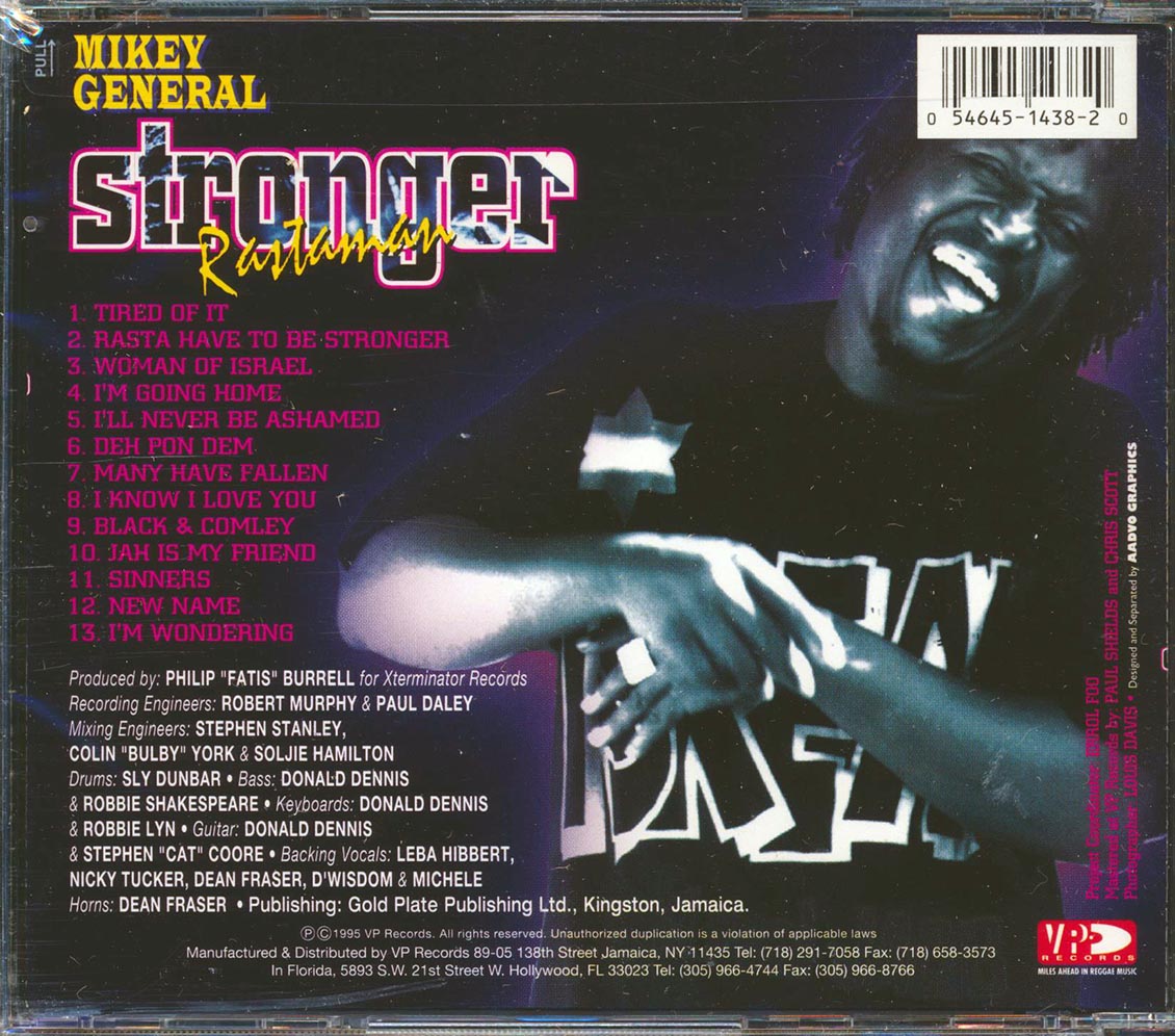 Mikey General - Stronger Rastaman