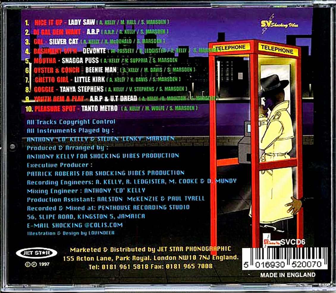Tanya Stephens, Lady Saw, Beenie Man, Etc. - Cloak & Dagger