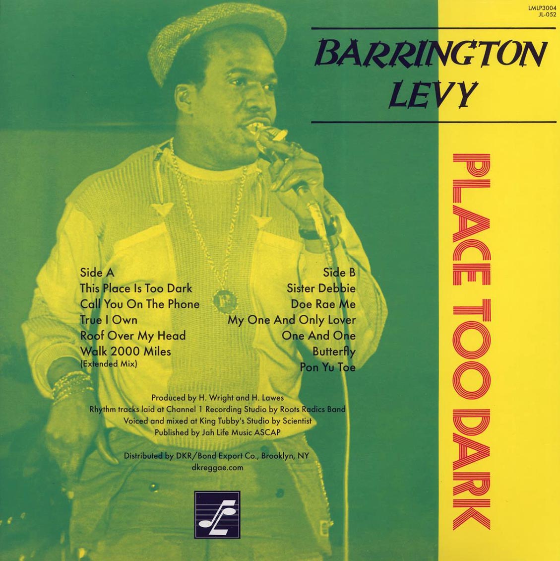Barrington Levy - Place Too Dark