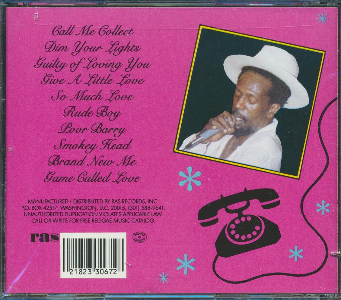 Gregory Isaacs - Call Me Collect (marked/ltd stock)