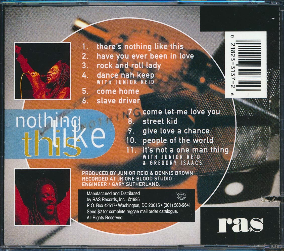 Dennis Brown - Nothing Like This (marked/ltd stock)