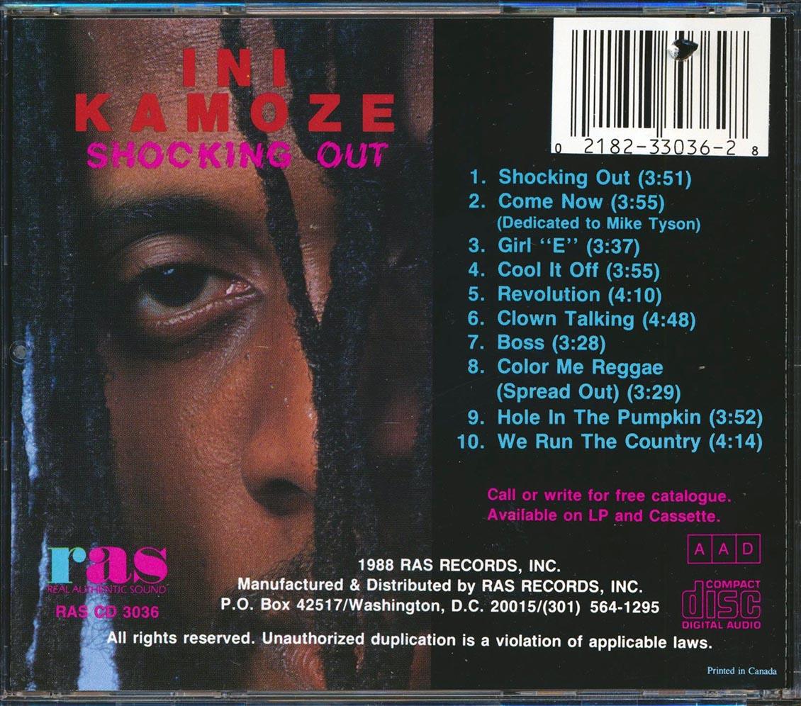 Ini Kamoze - Shocking Out (marked/ltd stock)
