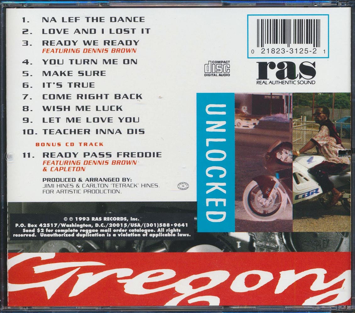Gregory Isaacs - Unlocked (marked/ltd stock)
