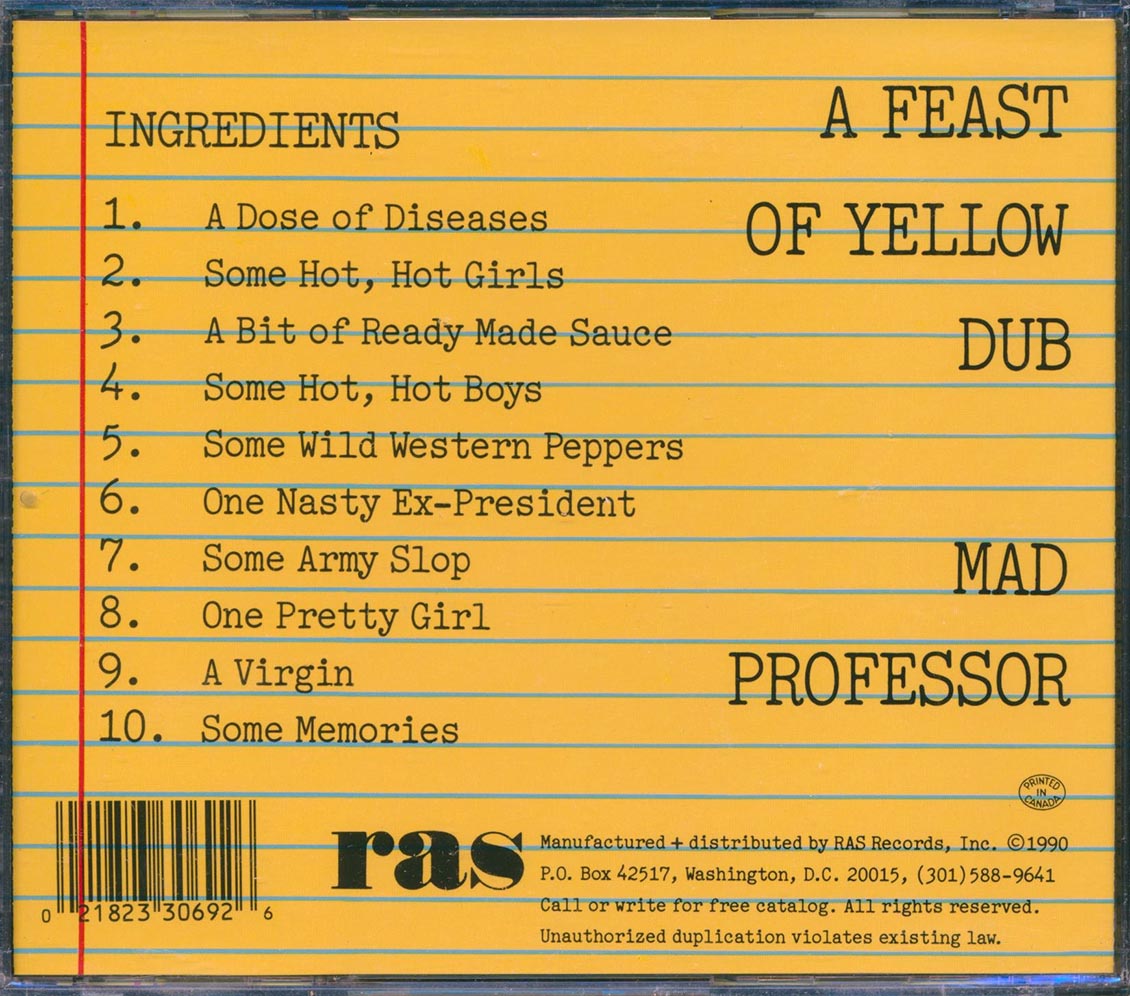 Mad Professor - A Feast Of Yellow Dub