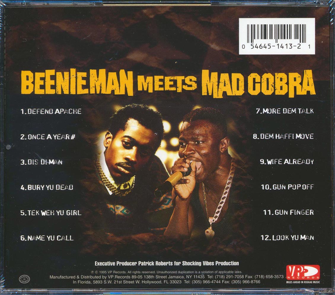 Beenie Man, Mad Cobra - Beenie Man Meets Mad Cobra