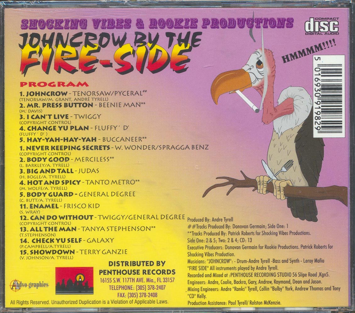 Tenor Saw, Tanya Stephens, Terry Ganzie, Etc. - John Crow By The Fire-Side