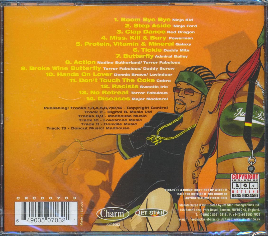 Admiral Bailey, Red Dragon, Major Mackerel, Etc. - Just Ragga Volume 3