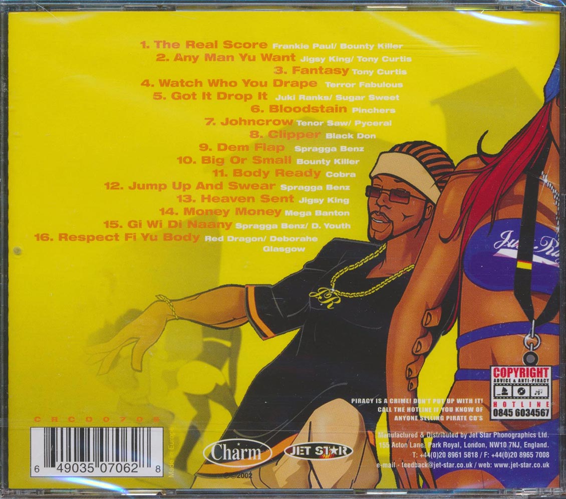 Tenor Saw, Red Dragon, Jigsy King, Etc. - Just Ragga Volume 6
