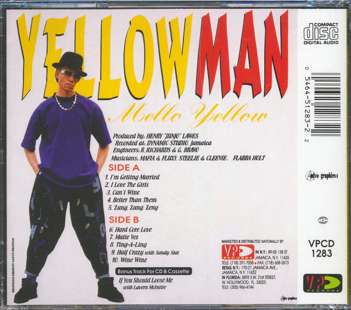 Yellowman - Mellow Yellow