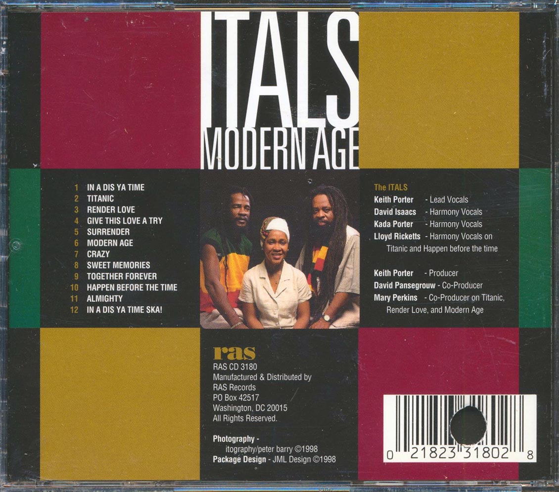 Itals - Modern Age (marked/ltd stock)