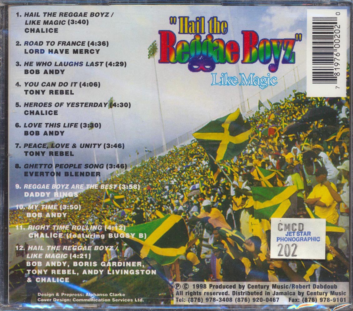 Chalice, Tony Rebel, Everton Blender, Etc. - Hail The Reggae Boyz: Like Magic
