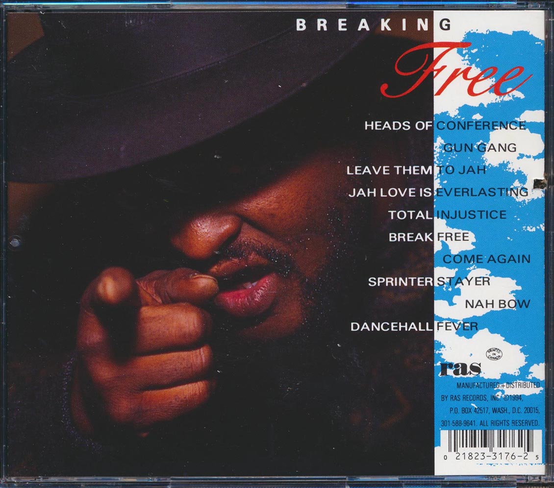 Sugar Minott - Breaking Free (marked/ltd stock)