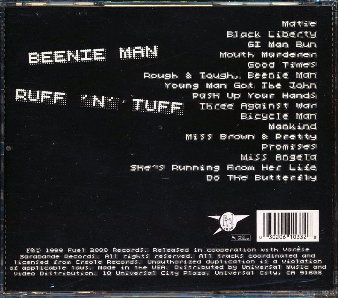Beenie Man - Ruff N Tuff (marked/ltd stock)