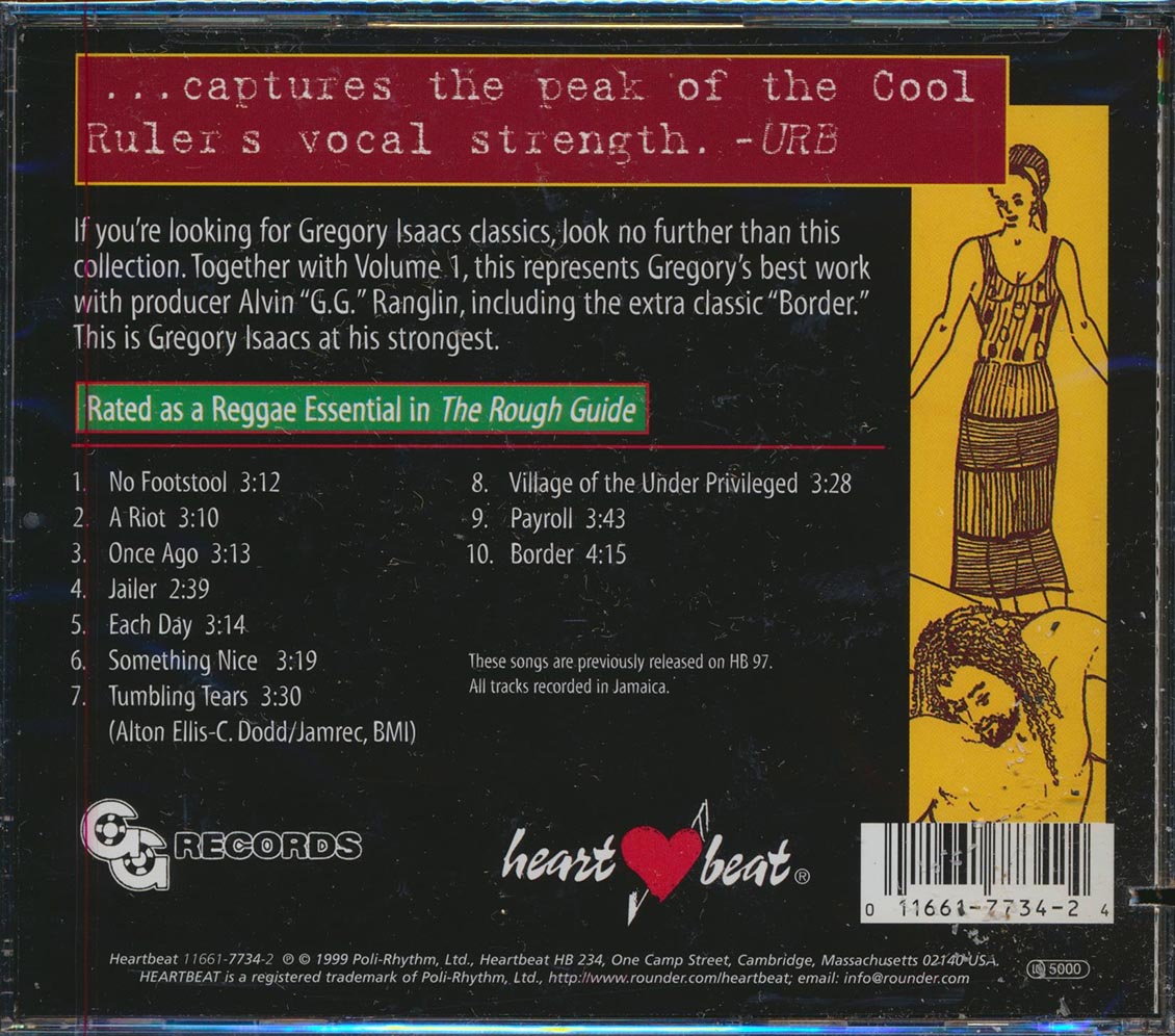 Gregory Isaacs - The Best Of Gregory Isaacs Volume 2 (marked/ltd stock)