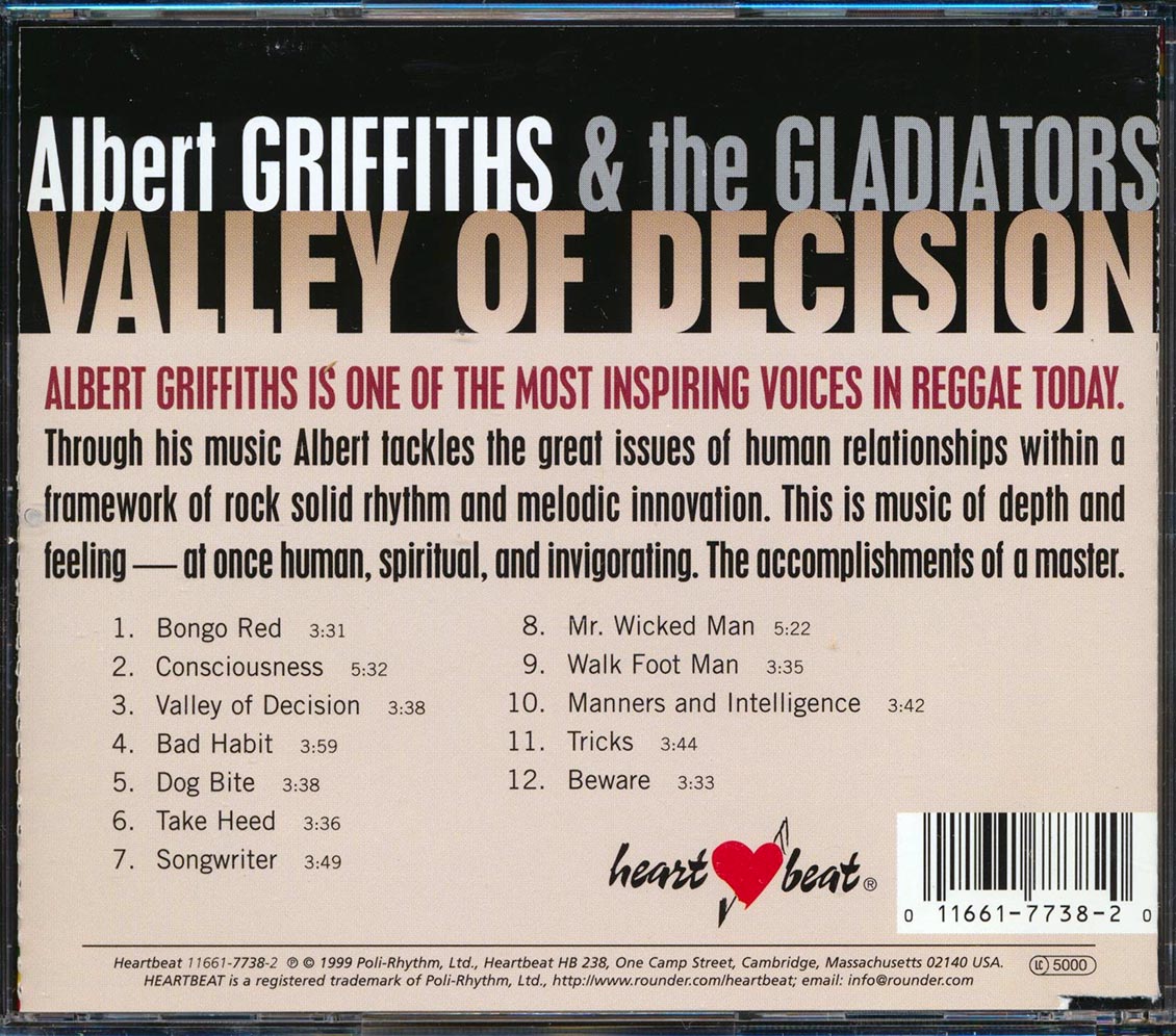 The Gladiators - Valley Of Decision (marked/ltd stock)