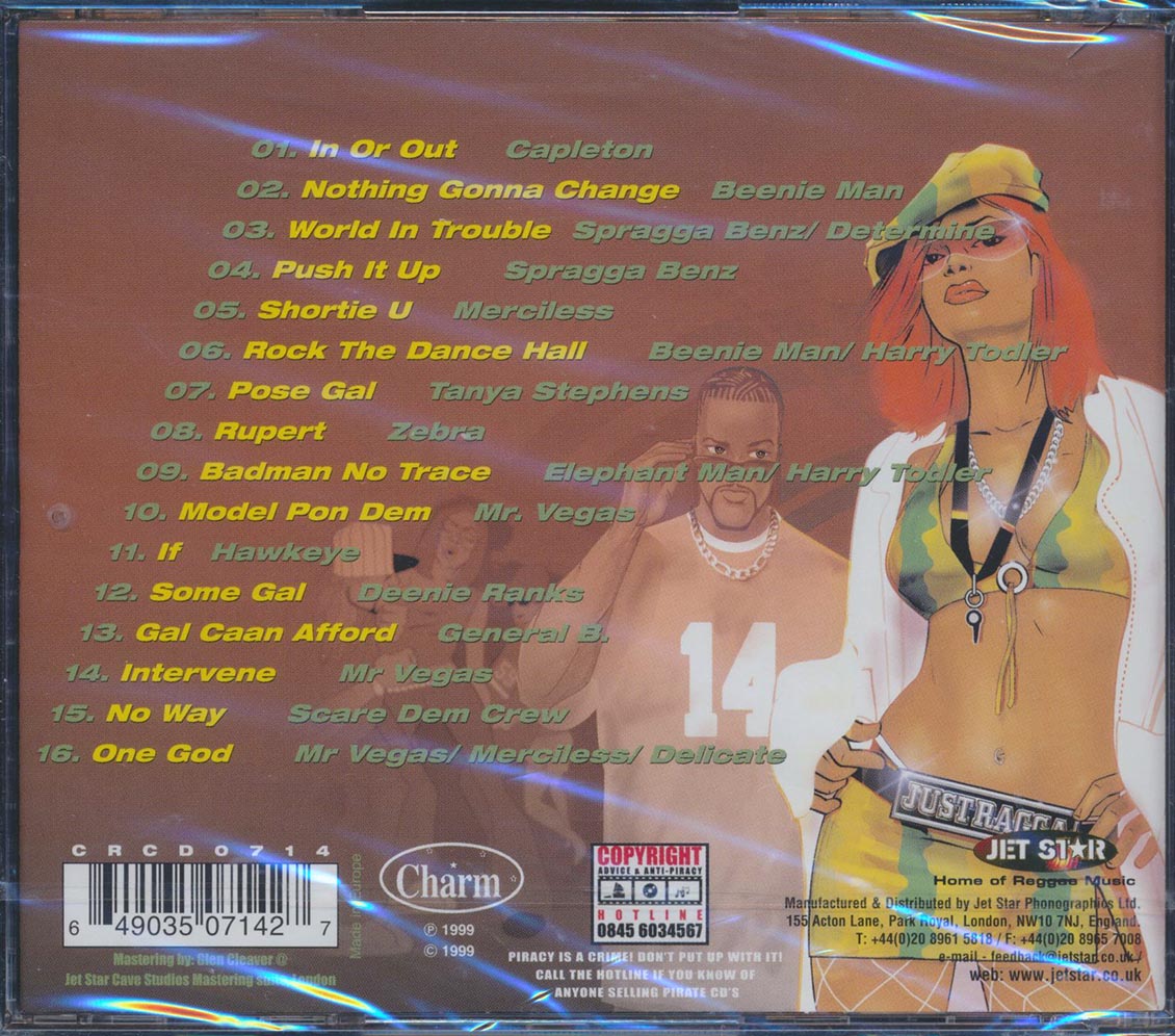 Capleton, Mr. Vegas, Beenie Man, Etc. - Just Ragga Volume 14