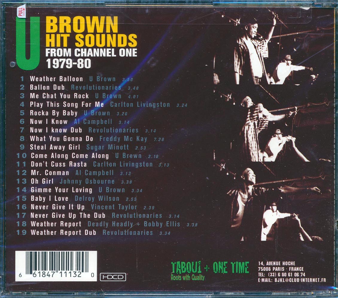 Carlton Livingston, U Brown, The Revolutionaries, Johnny Osbourne, Etc. - U Brown Hit Sounds From Channel One