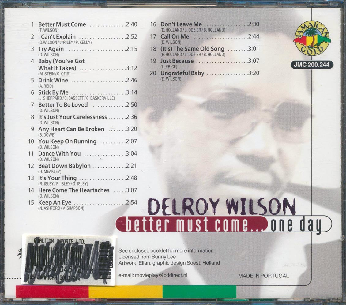 Delroy Wilson - Better Must Come One Day (20 tracks)