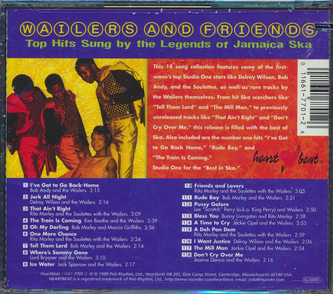 Bob Marley - Top Hits Sung By The Legends Of Jamaica Ska (Wailers & Friends)