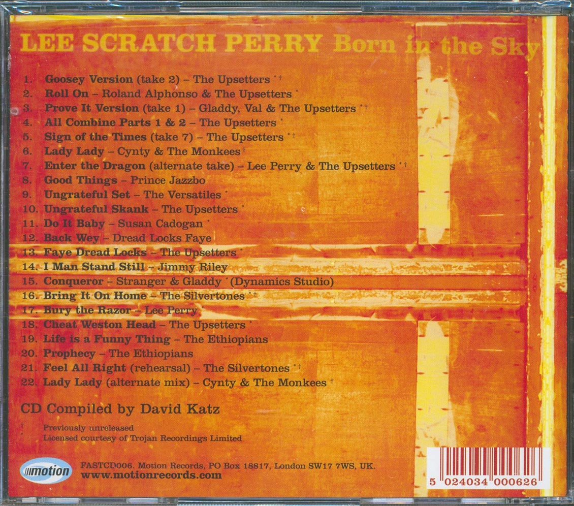 Lee Perry - Born In The Sky: Upsetter At The Controls (22 tracks)