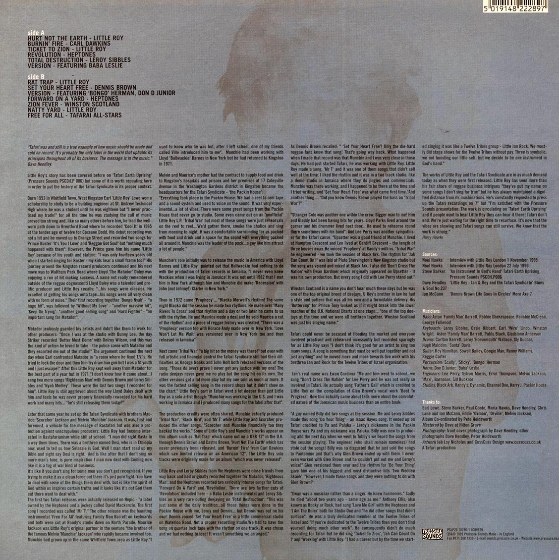Little Roy - Packin House (Various Artists) (FIRST PRESS)