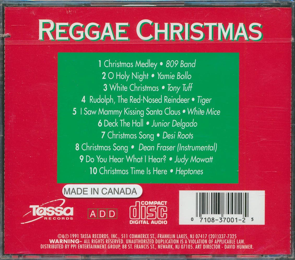 Yami Bolo, White Mice, Tiger, Tony Tuff, Etc. - Reggae Christmas (marked/ltd stock)