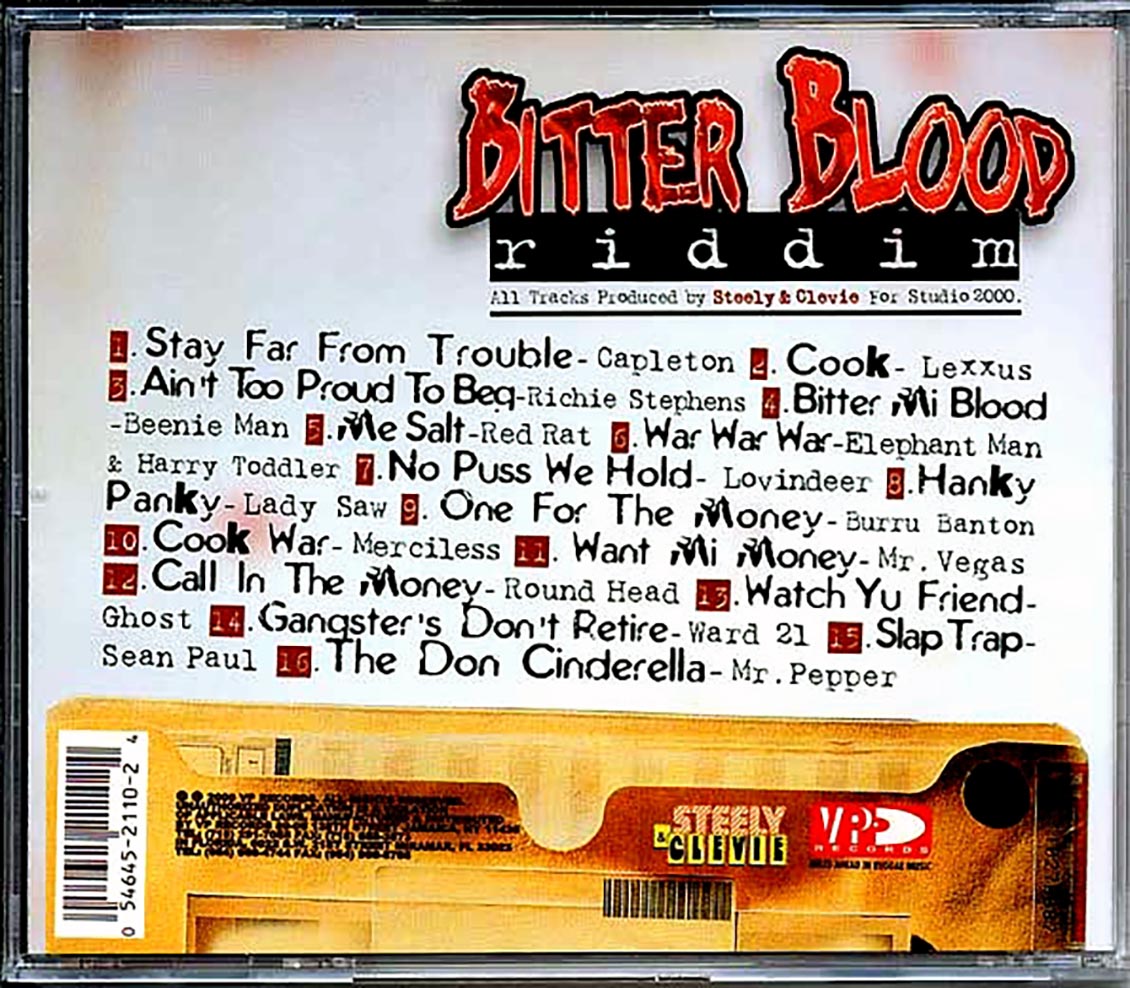Sean Paul, Burro Banton, Capleton, Etc. - Bitter Blood Riddim (rhythm: "Bitter Blood")