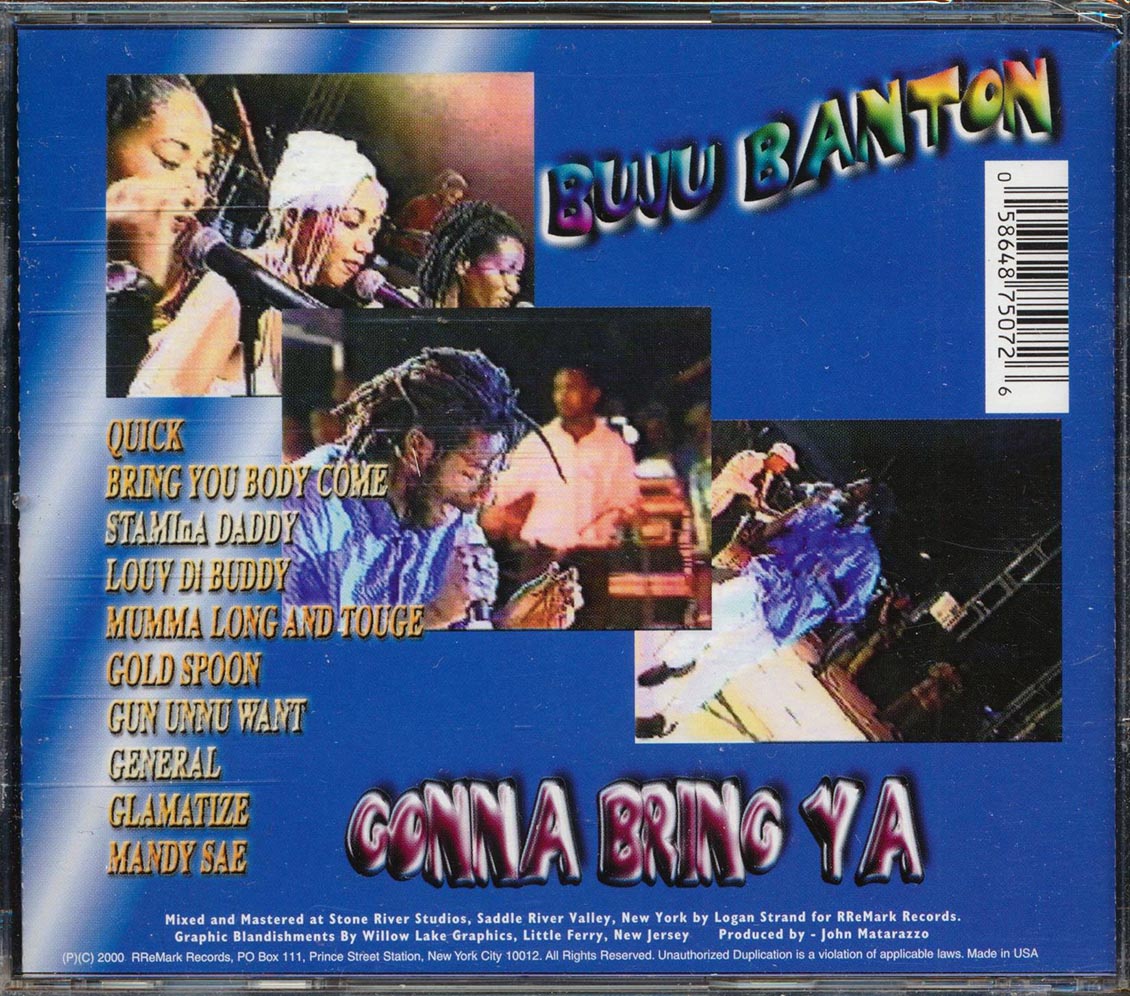Buju Banton - Gonna Bring Ya