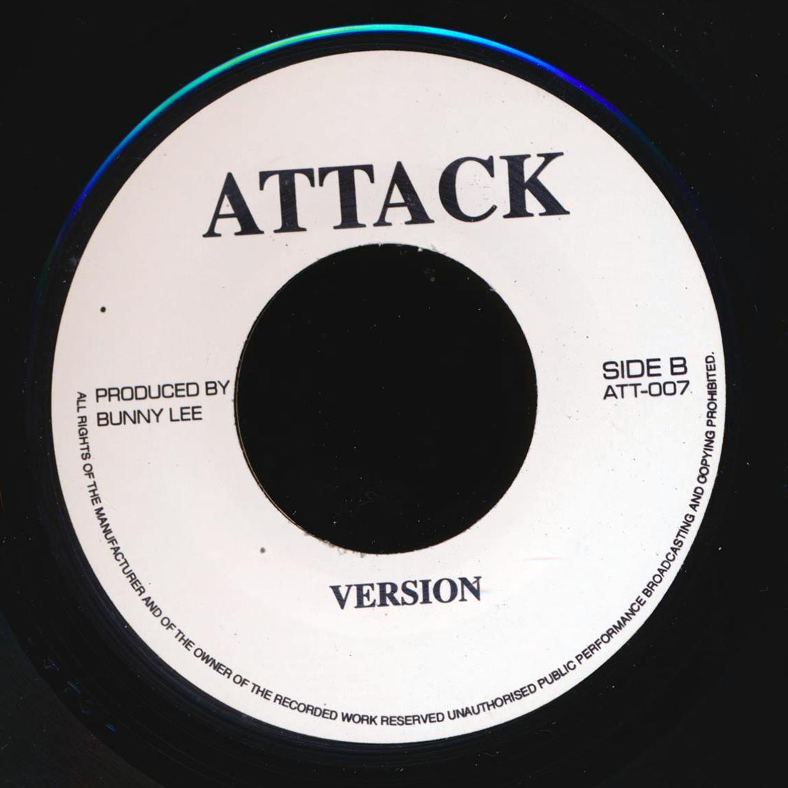 Johnny Clarke - Blood Dunza  /  King Tubby & The Aggrovators - Version (rhythm: "Blood Dunza")