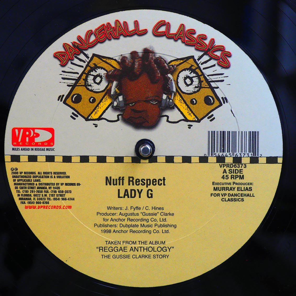 Lady G - Nuff Respect  /  Version (rhythm: "Telephone Love")