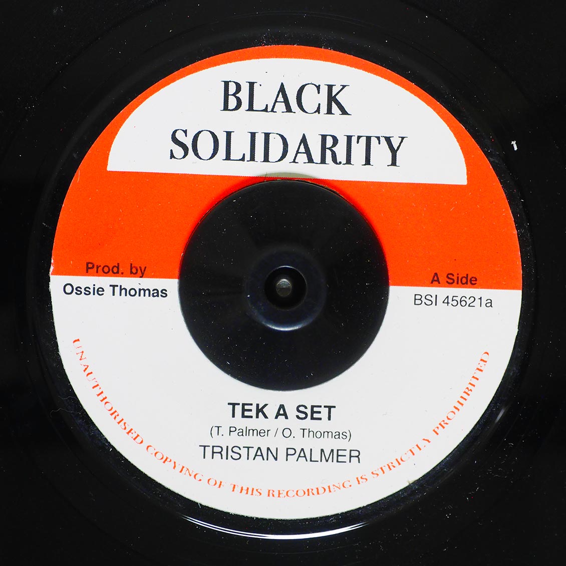 Triston Palmer - Tek A Set  /  Roots Radics - South Of The Border (rhythm: "Billy Jean AKA Chim Cherie")
