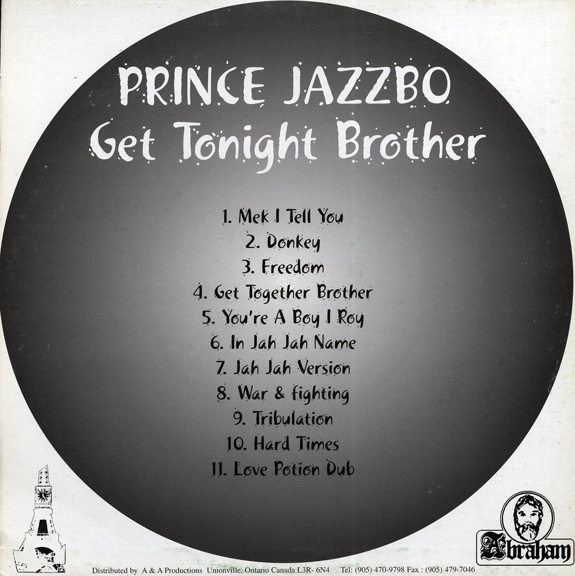 Prince Jazzbo - Get Together Brother