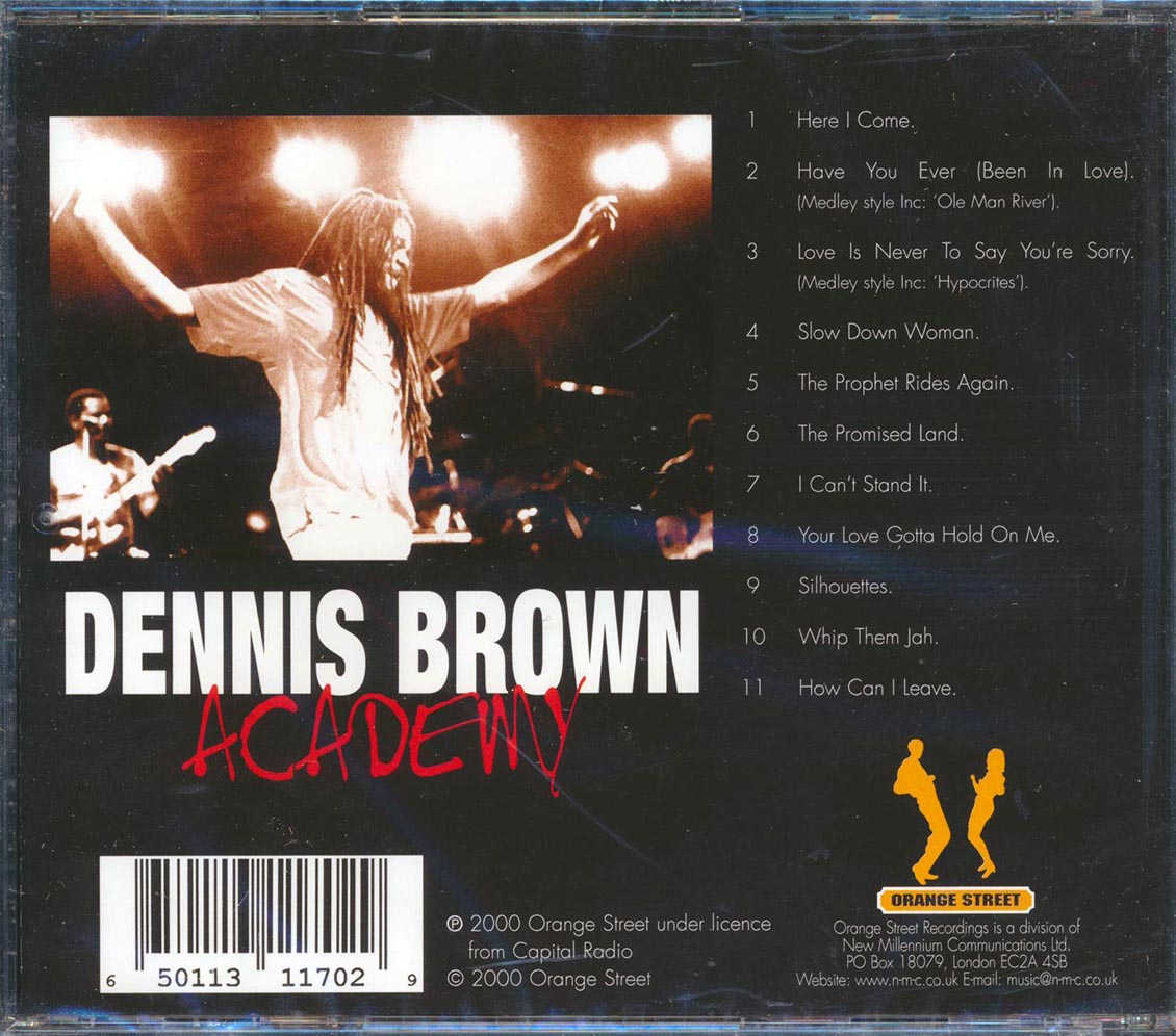 Dennis Brown - Academy: Live At Brixton 1985