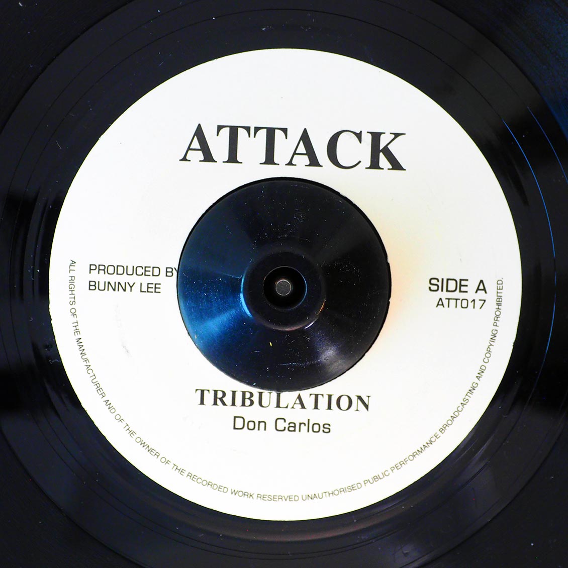 Don Carlos - Tribulation  /  King Tubby - Tribulation Dub (rhythm: "Don Carlos - Tribulation")