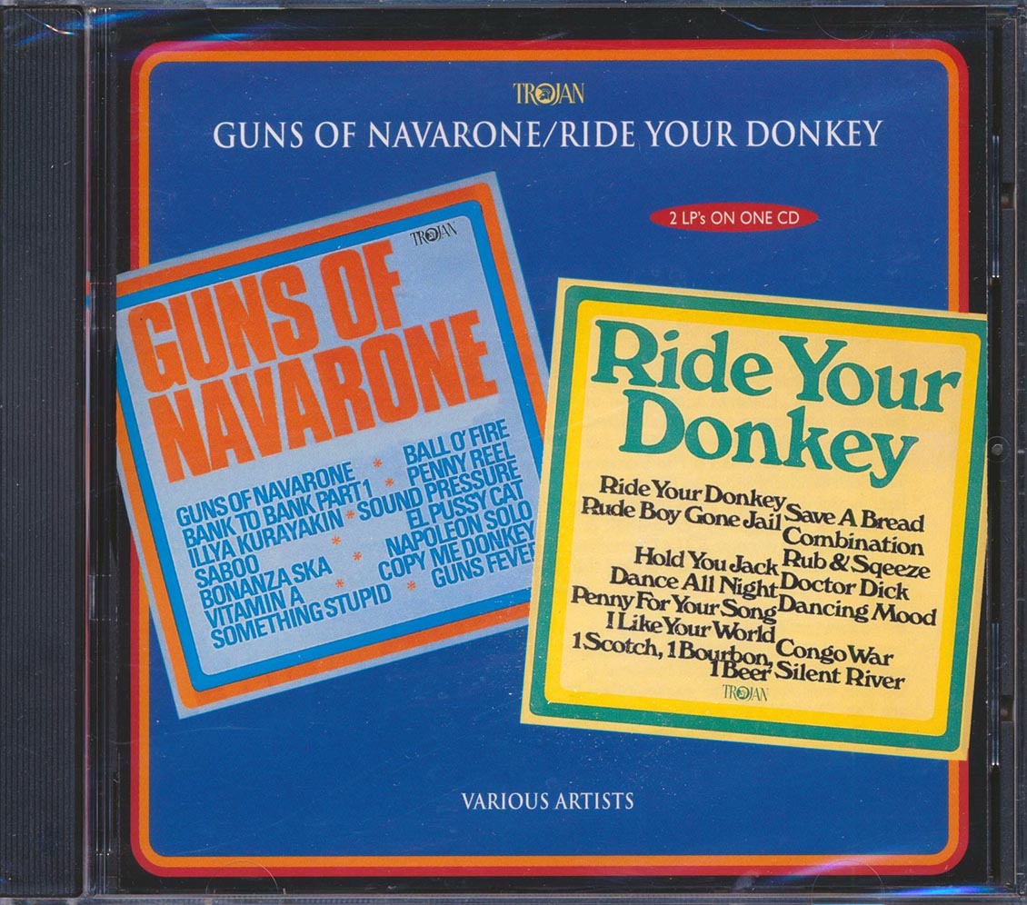 Skatalites, Lynn Taitt, The Tartans, The Federals, Etc. - Guns Of Navarone + Ride Your Donkey (2 albums on 1 CD) (27 tracks)