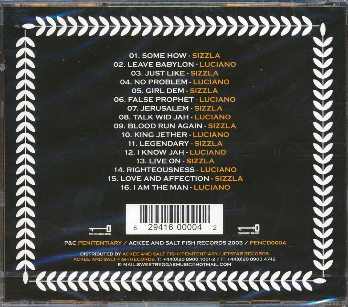 Sizzla, Luciano - Jah Warrior