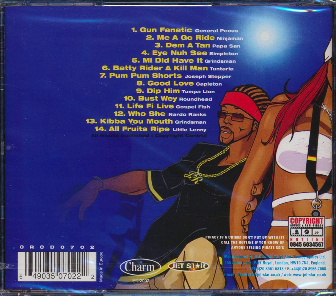Capleton, Papa San, Ninjaman, Etc. - Just Ragga Volume 2