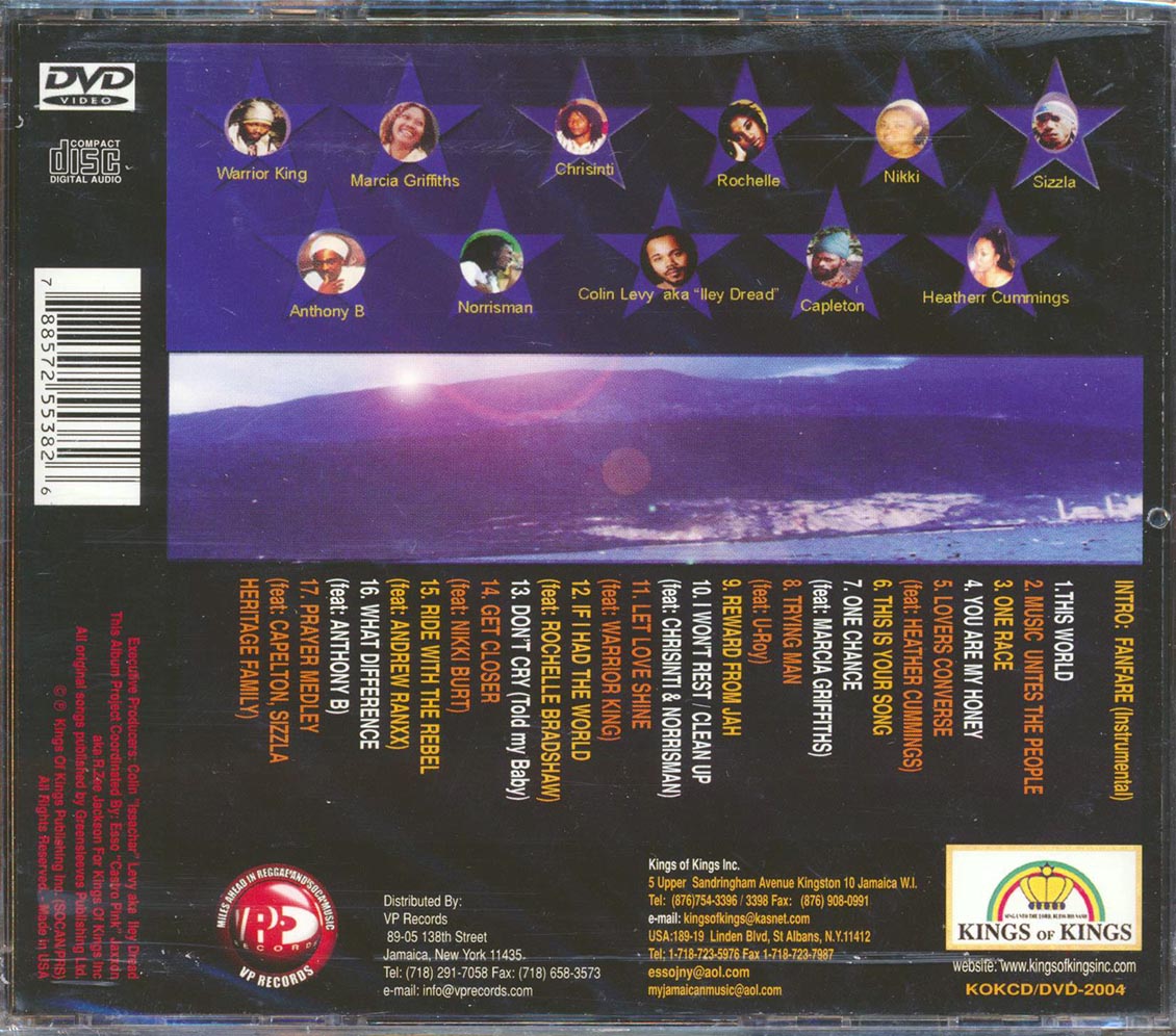 Colin Levy (Iley Dread) - Unite The People (incl. DVD)