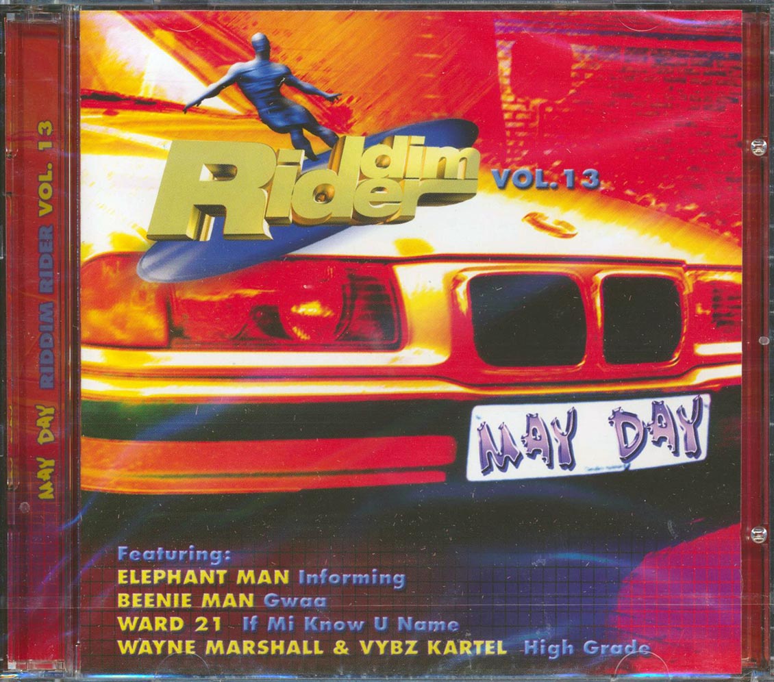 Sizzla, Anthony B, Chuck Fender, Etc. - Riddim Rider: May Day (rhythm: "May Day") (40 tracks) (2xCD)