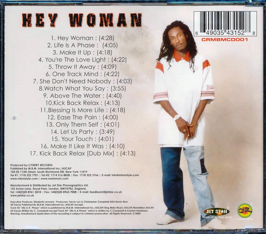 Norris Man - Hey Woman
