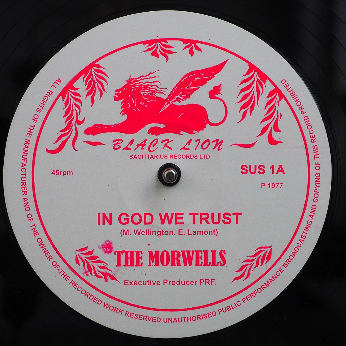 Morwells - In God We Trust (Extended Mix)  /  Mike Brooks - Wonderful World (Extended Mix) (colored vinyl)