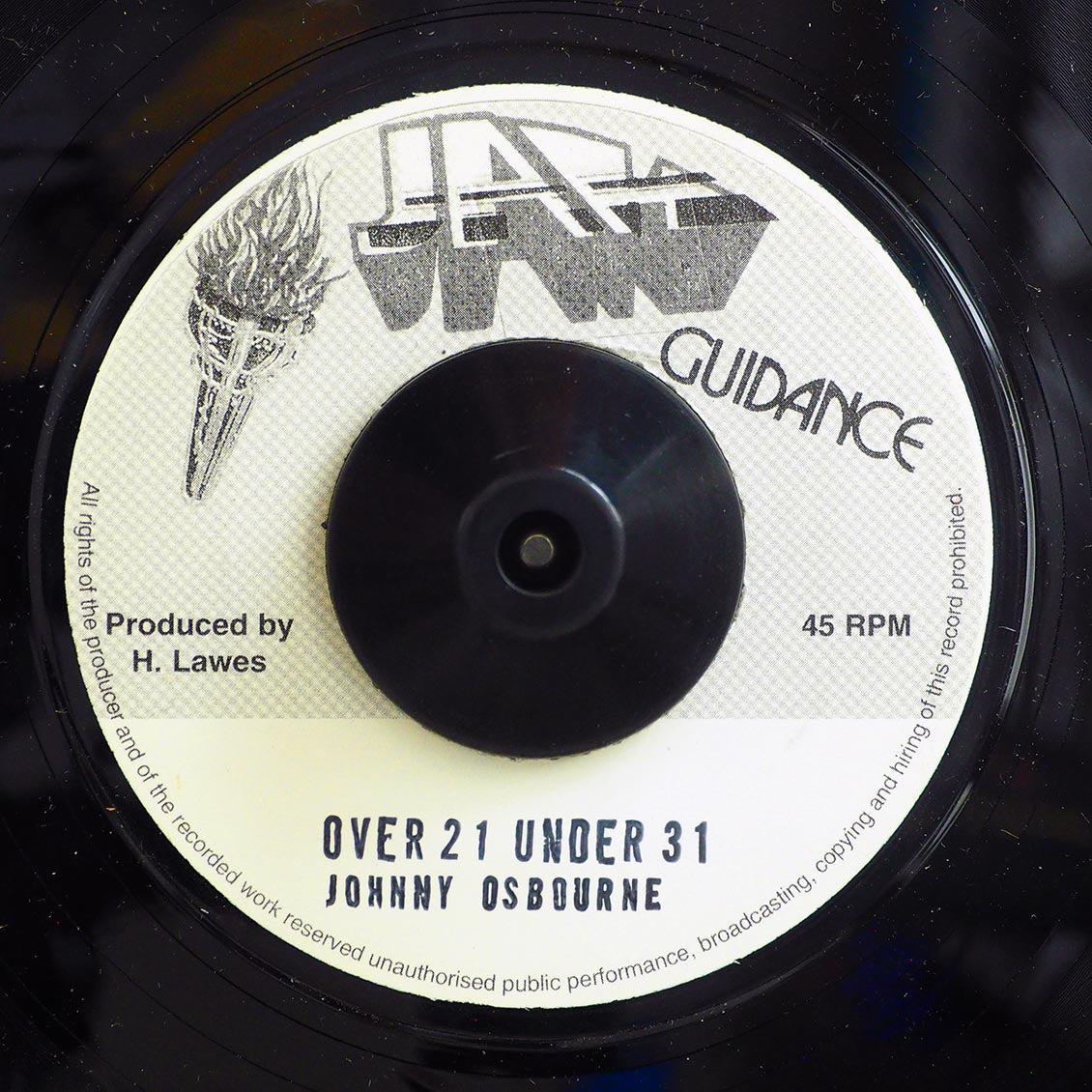 Johnny Osbourne - Over 31 Under 21  /  Roots Radics - Version (rhythm: "Johnny Osbourne - Over 31 Under 21")