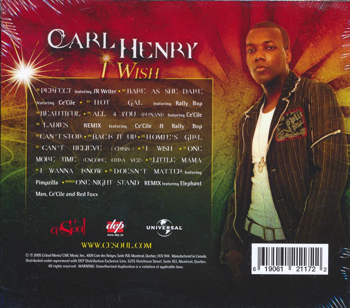 Carl Henry - I Wish
